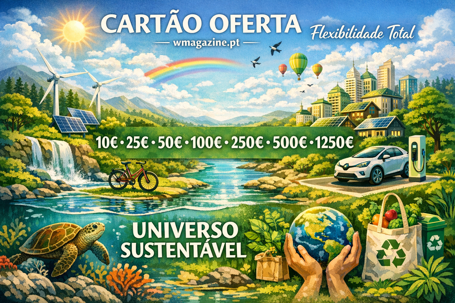 Gift Card W Green W Magazine dos 10 aos 1250€