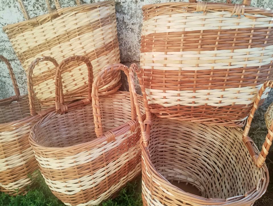 Cestas Matera de mimbre