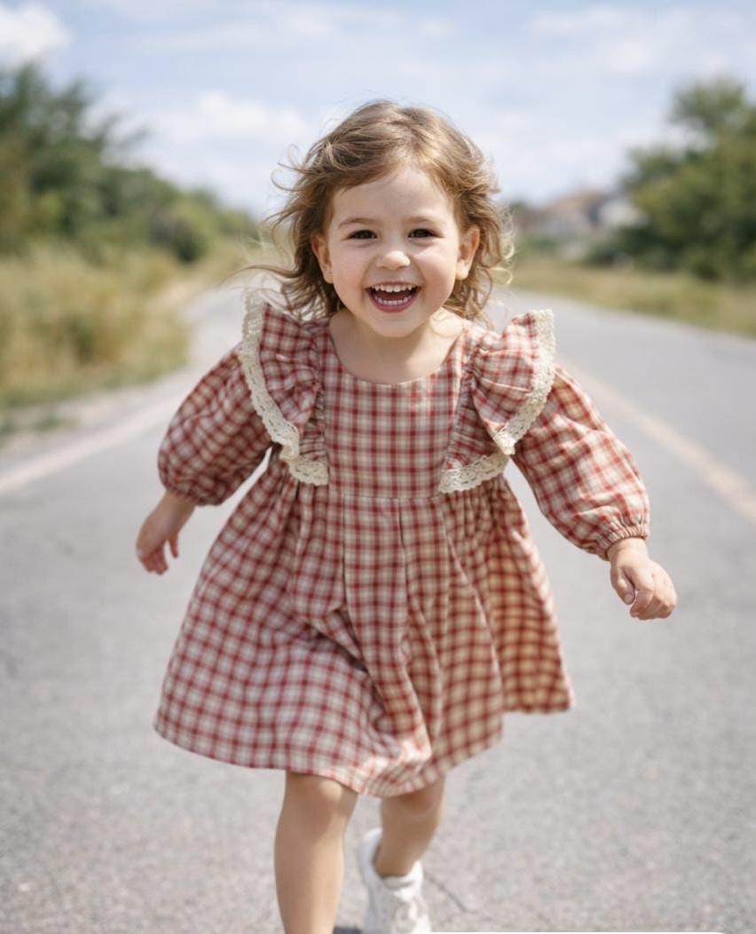 Plaid Baby Dress