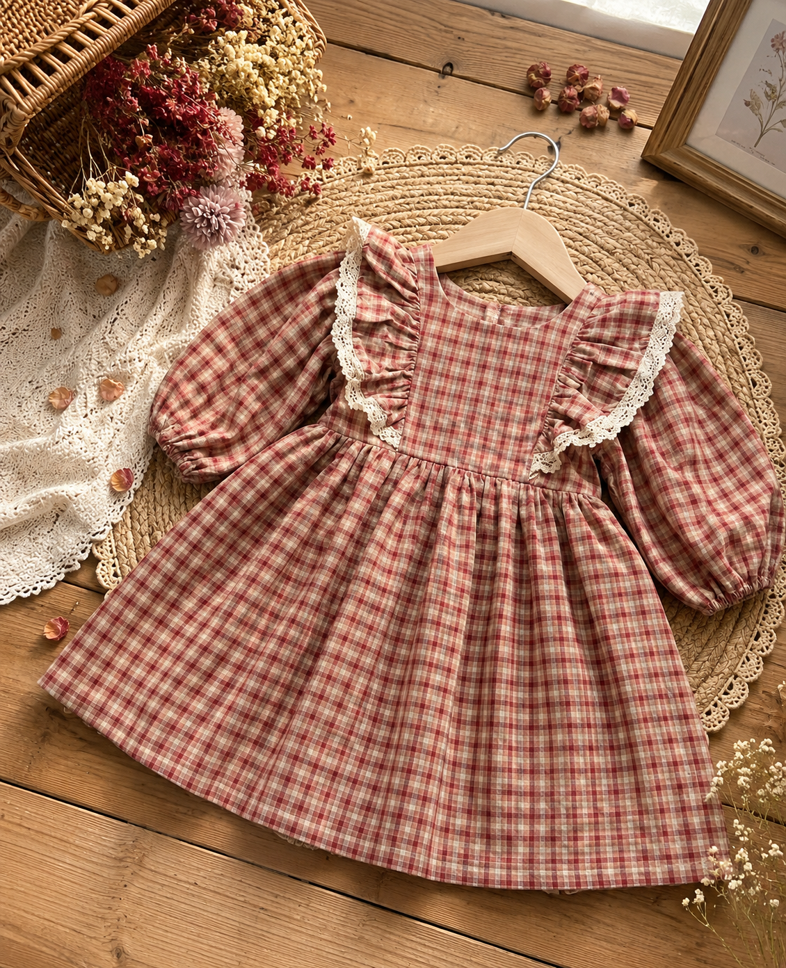 Plaid Baby Dress