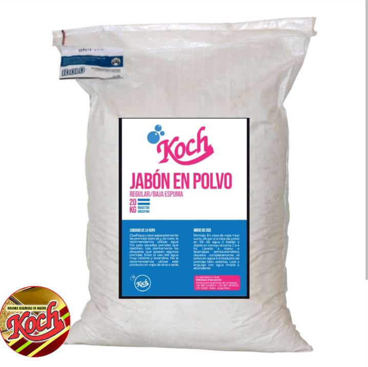 Jabón en Polvo Koch 20 kg