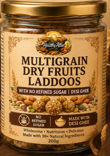 Multigrain Dry Fruits  Laddoos with NO refined sugar and  healthy seeds like Pumpkin seeds, Kharbooja Seeds Peanuts, Chia seeds, and more 900 GM