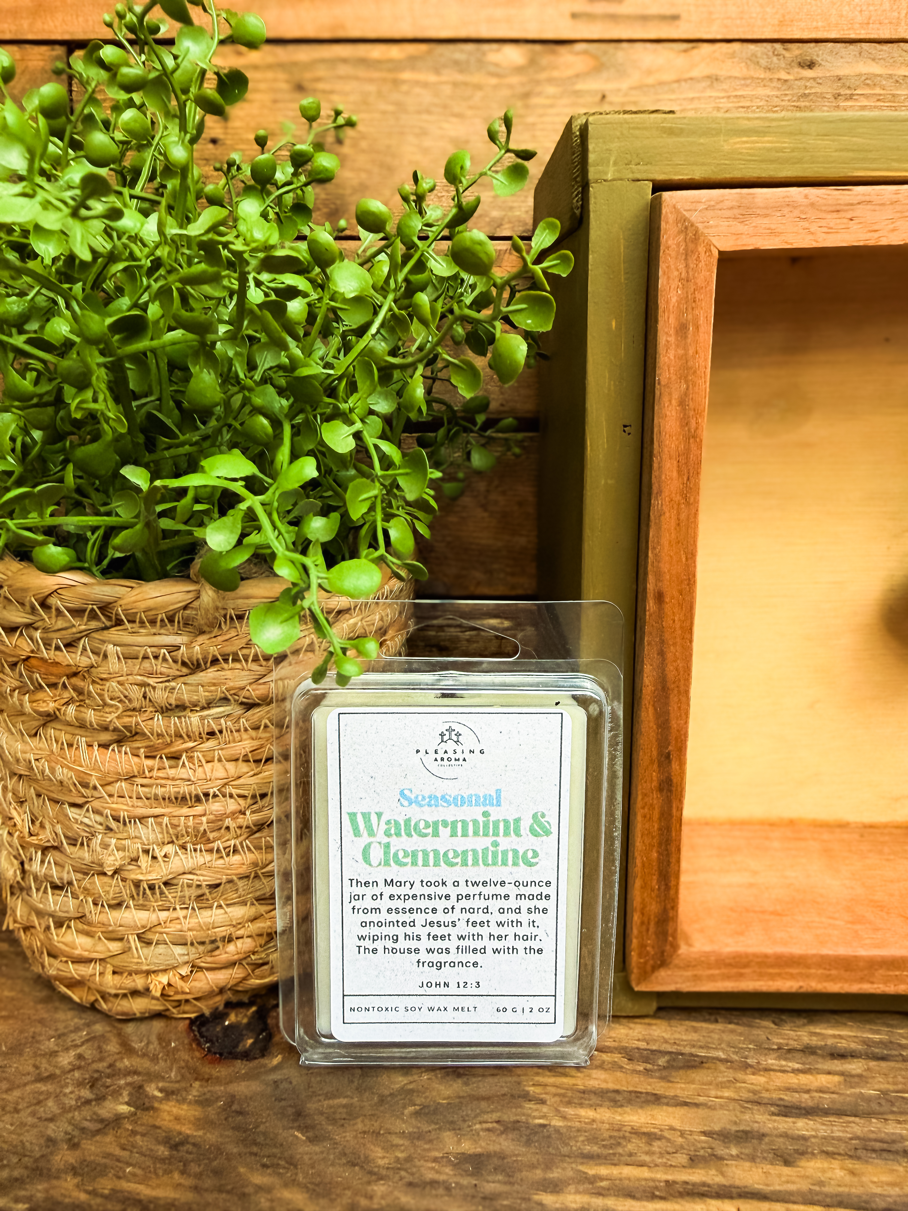 *Seasonal* Watermint & Clementine - Wax Melts