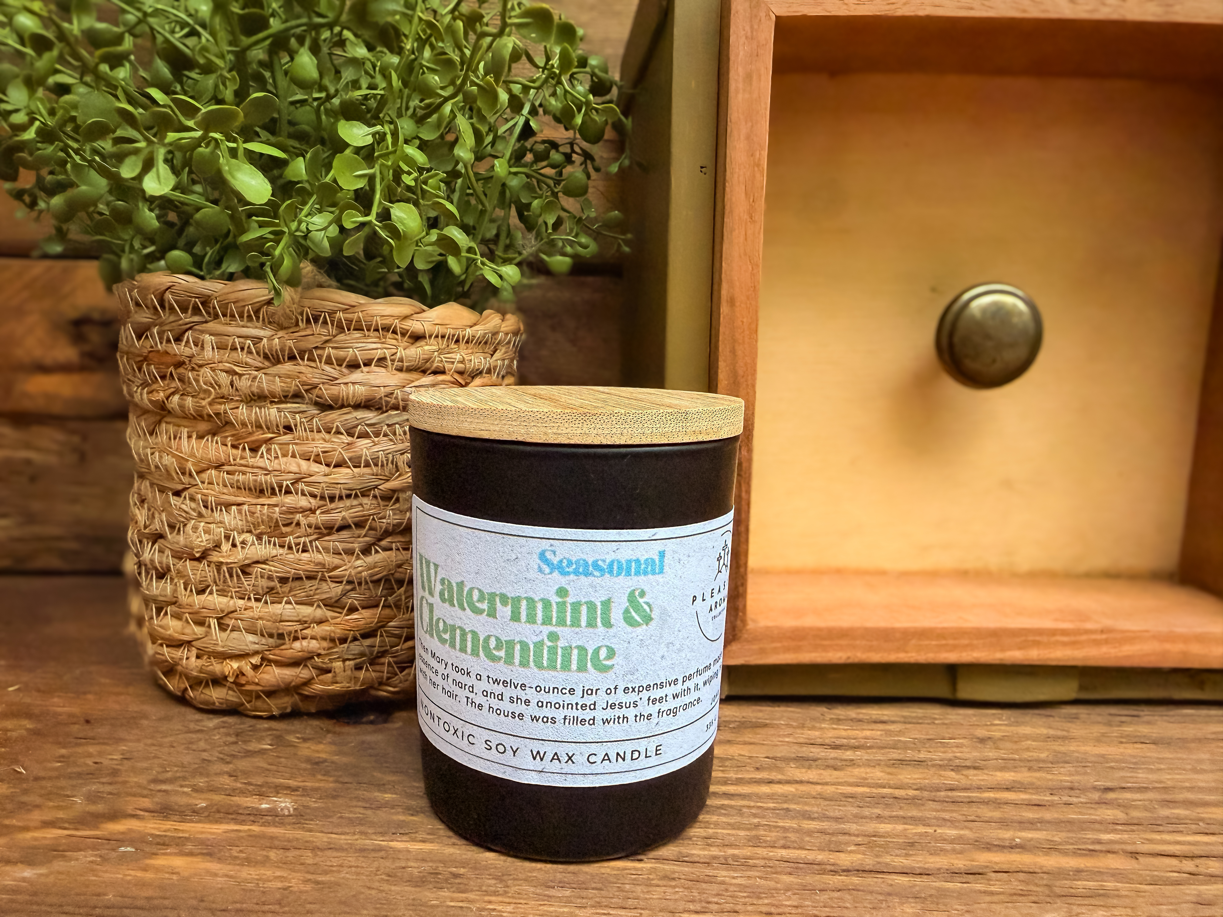 *Seasonal* Watermint & Clementine - Candle