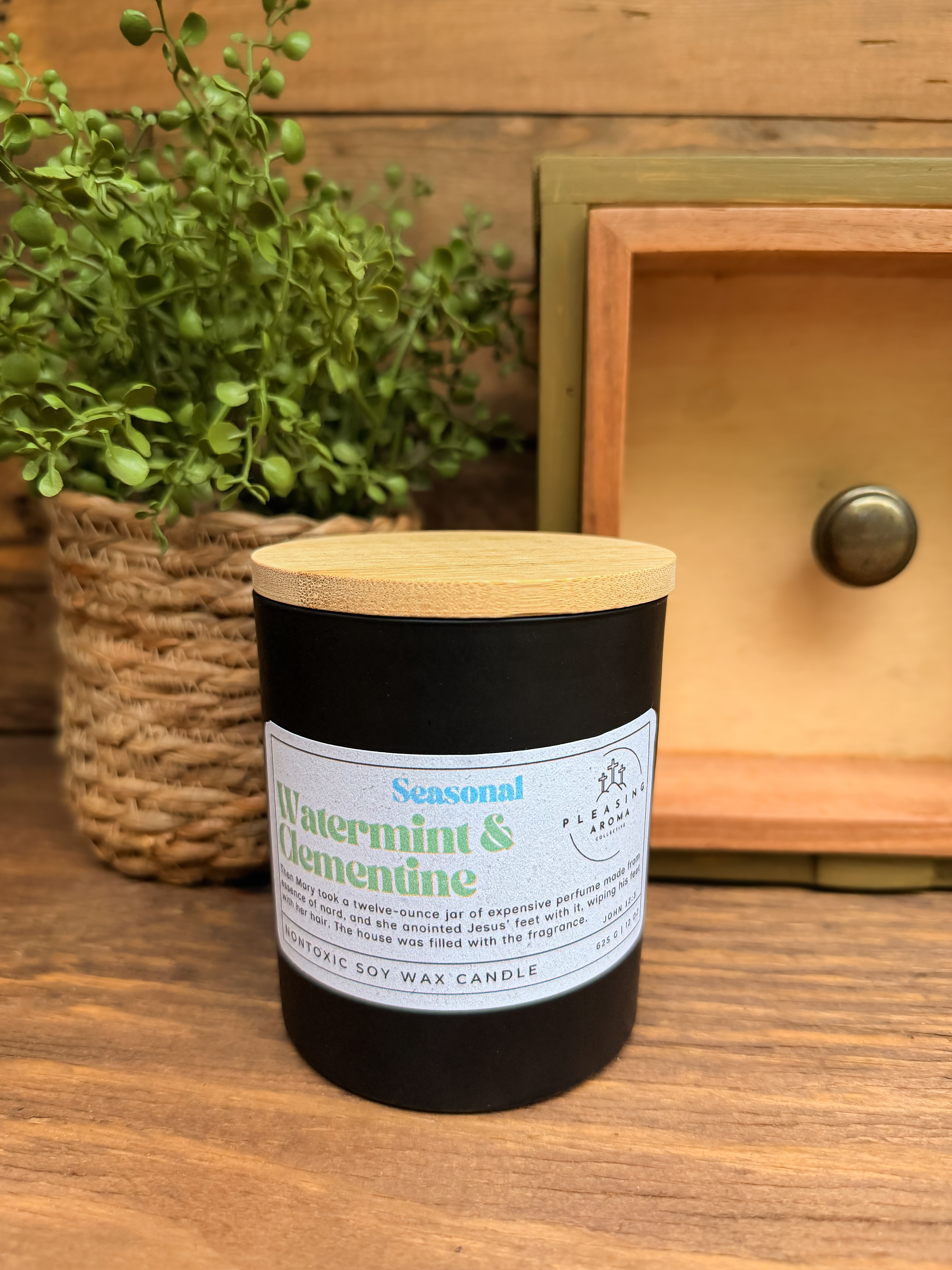 *Seasonal* Watermint & Clementine - Candle