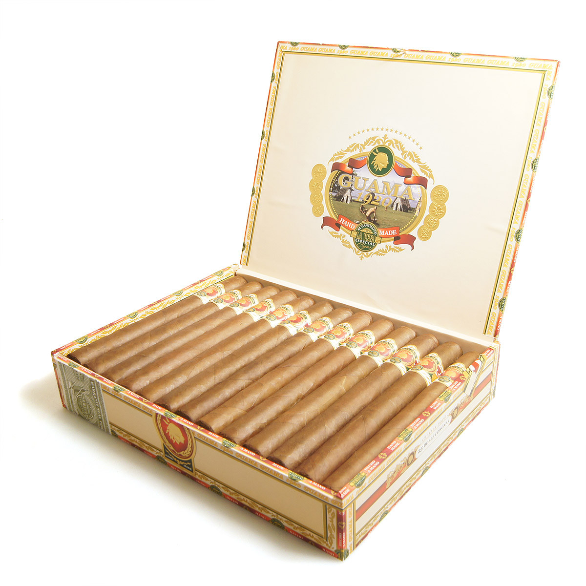 Hand Made Cigar - Guama - Doble Corona - 7 1/2 x 50 - Box of 25
