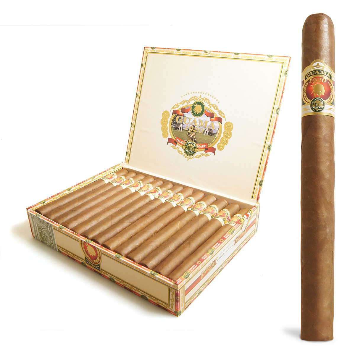 Hand Made Cigar - Guama - Doble Corona - 7 1/2 x 50 - Box of 25