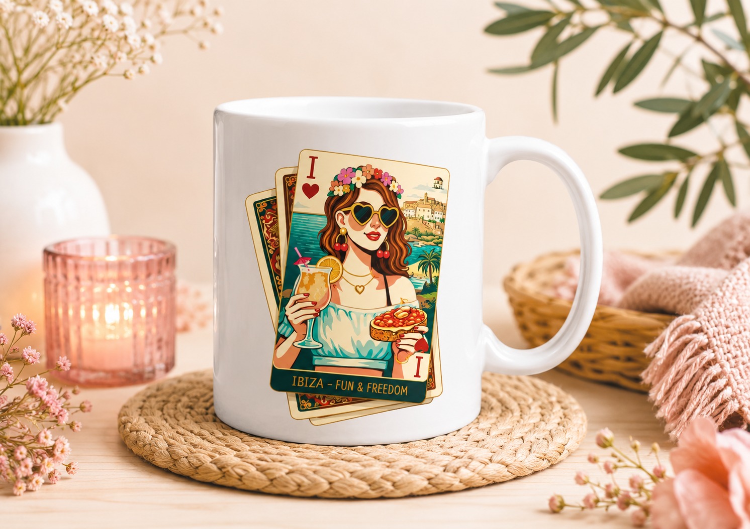Mug desayuno - Cartas Viajeras