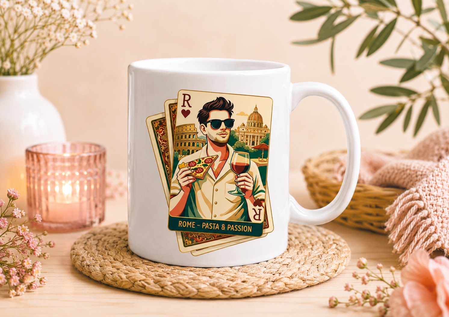 Mug desayuno - Cartas Viajeras