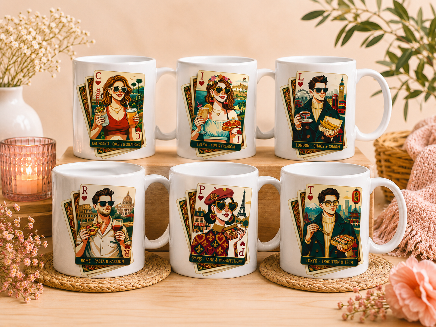 Mug desayuno - Cartas Viajeras
