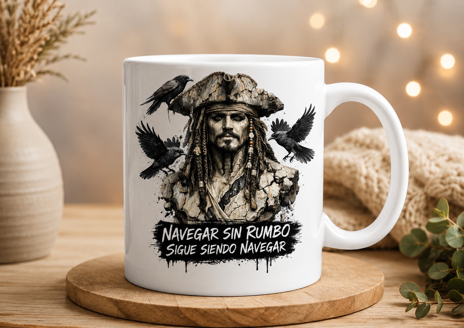 Mug desayuno - Bustos de Mármol