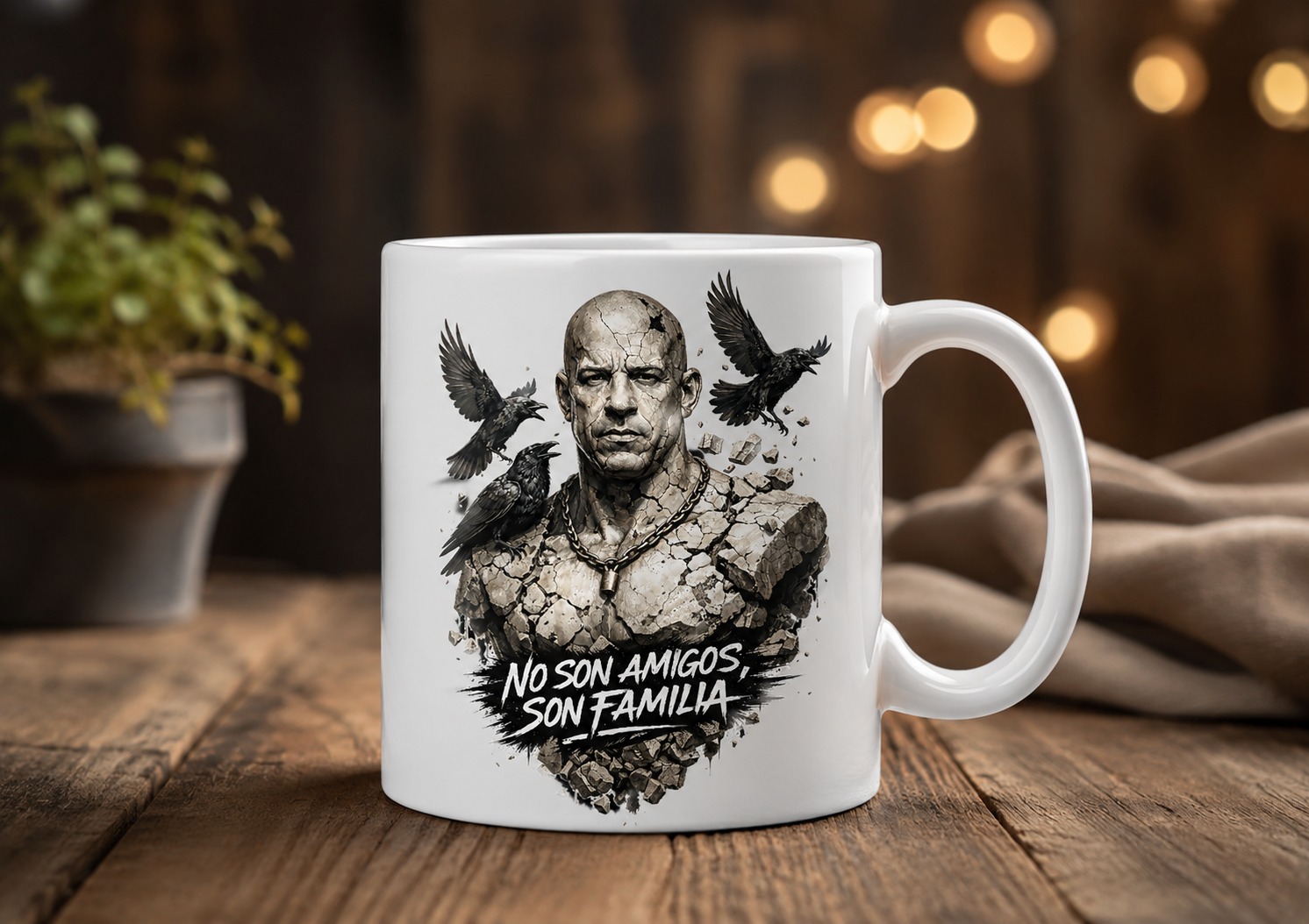 Mug desayuno - Bustos de Mármol