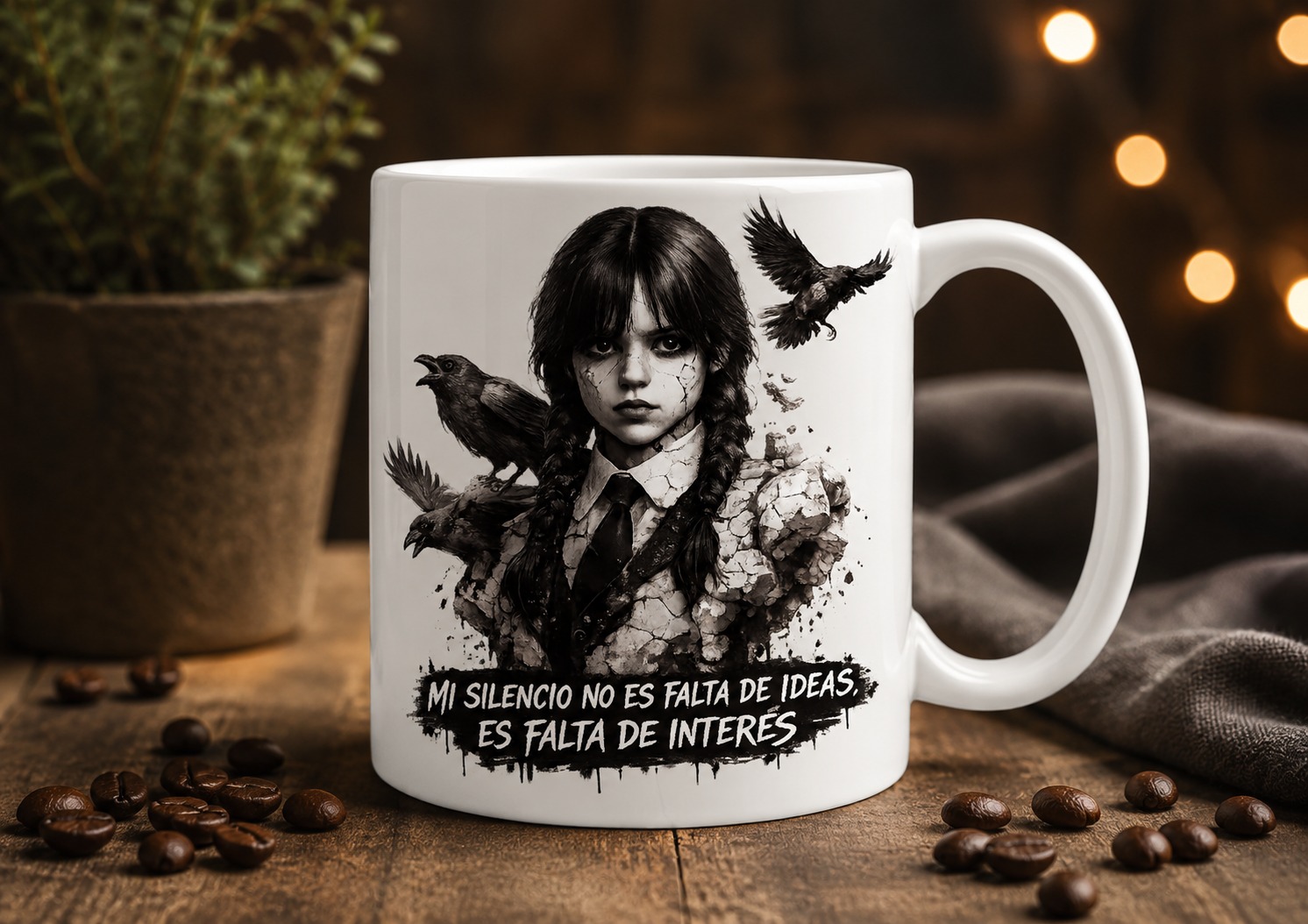Mug desayuno - Bustos de Mármol