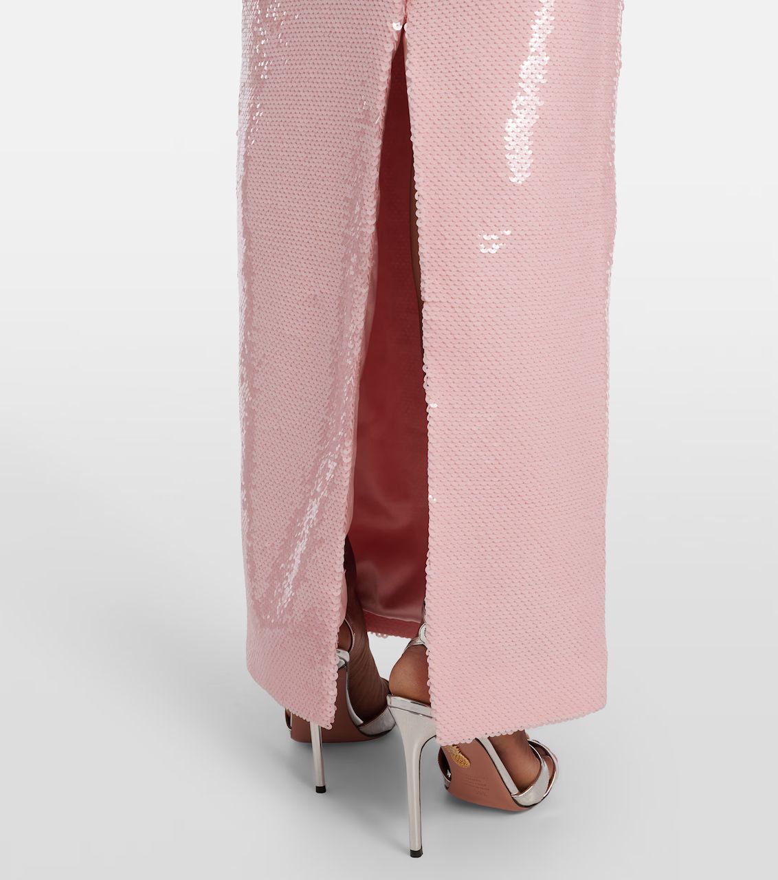 Sequin Pink Maxi Skirt
