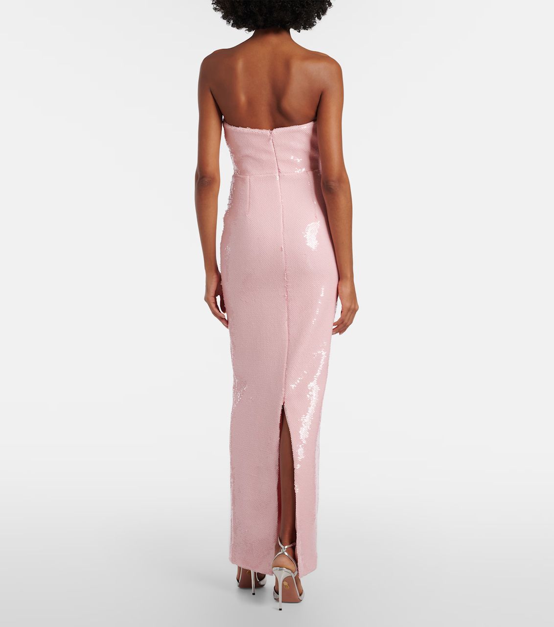 Sequin Pink Maxi Skirt