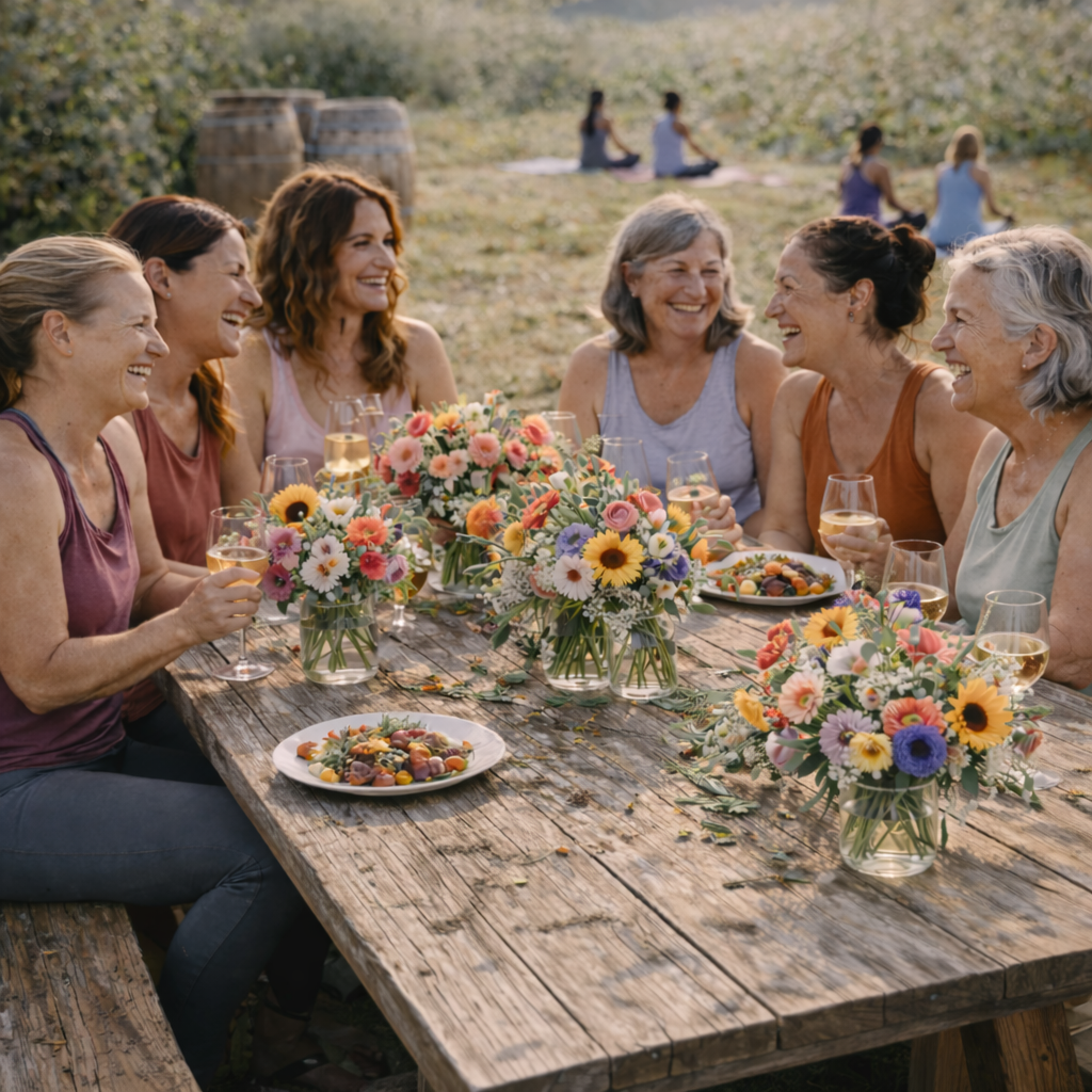 Bloom Within — A Yoga, Lunch & Flower Experience