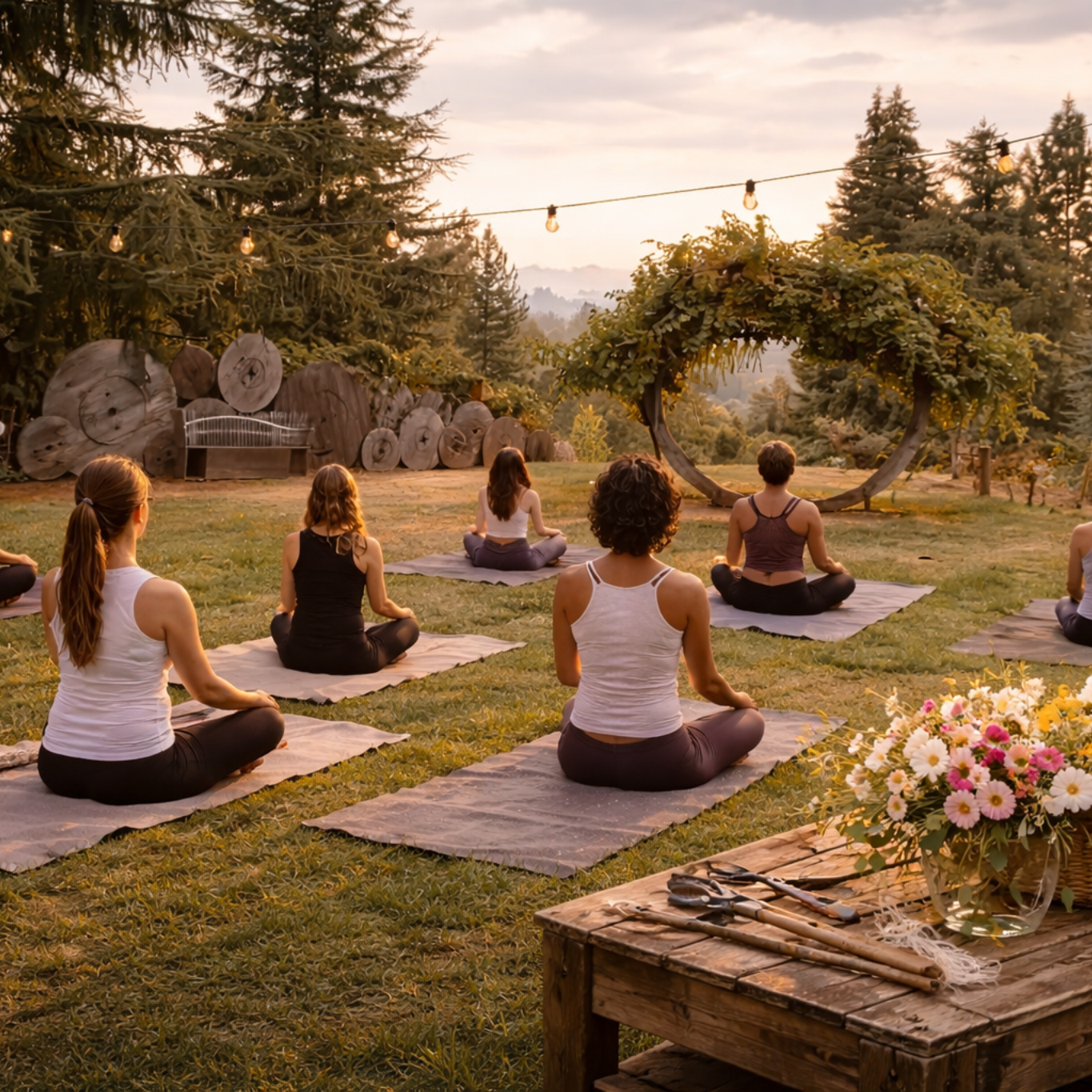 Bloom Within — A Yoga, Lunch & Flower Experience