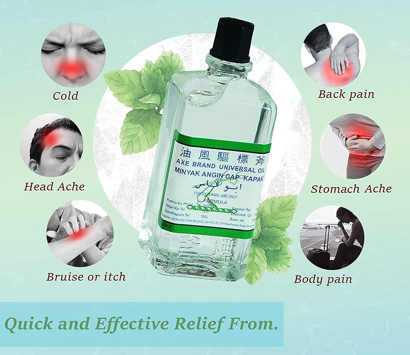 Axe Brand Aceite Medicado - 10ml