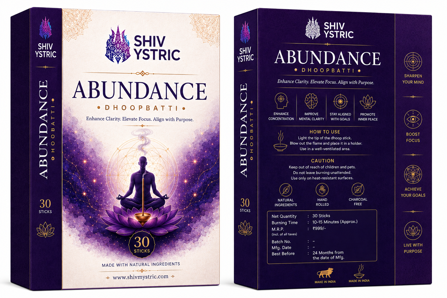 Shivystric Abundance Dhoopbatti