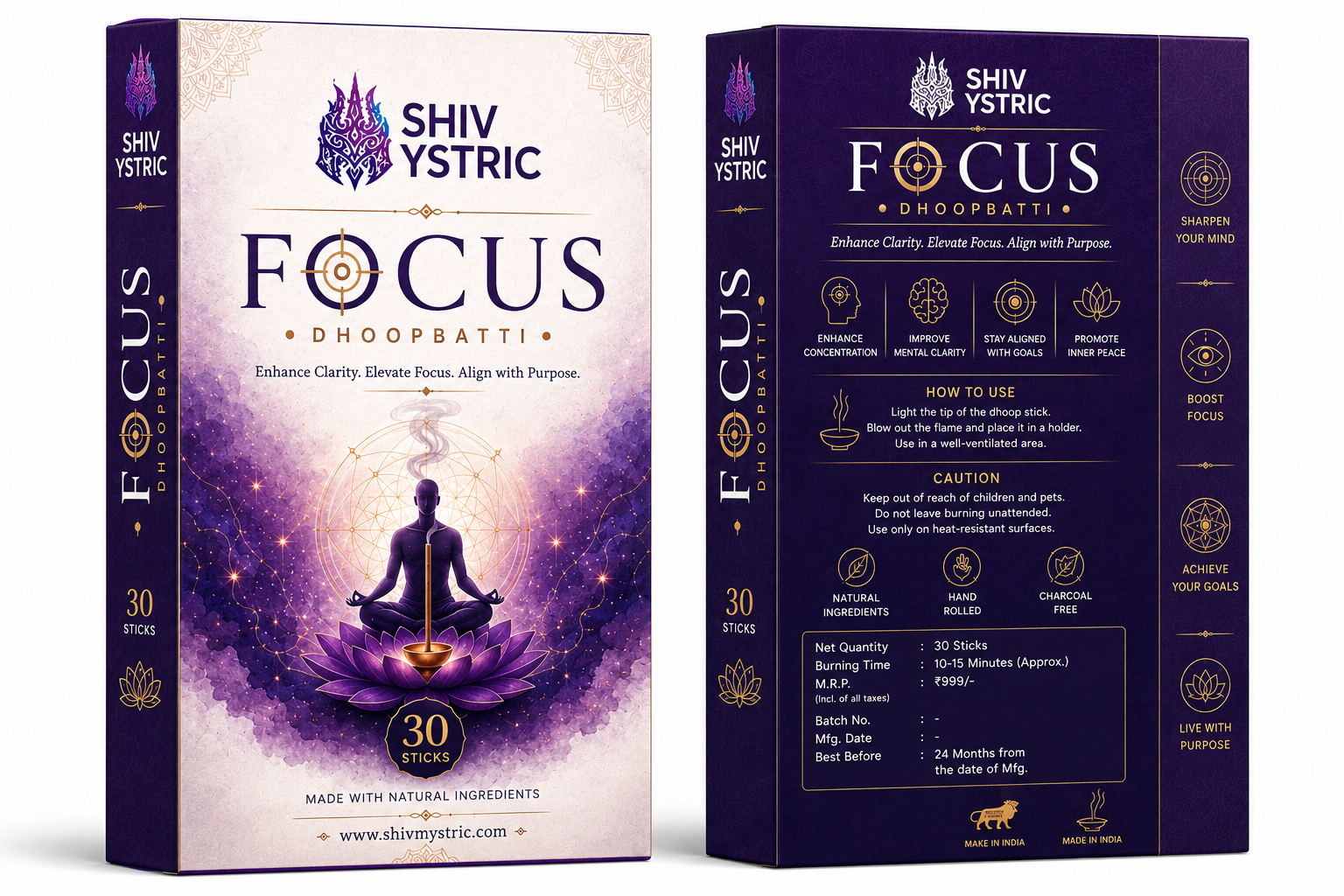 Shivystric Focus Dhoopbatti