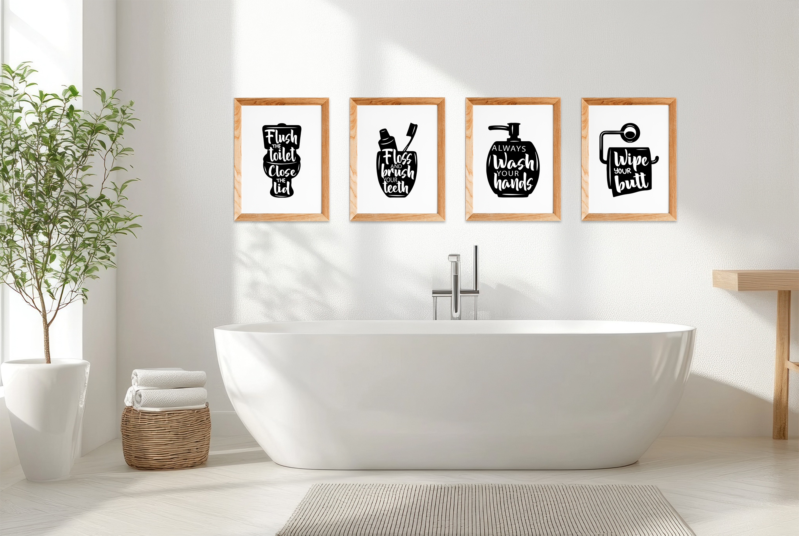 Set de 4 Piezas: Rincones Frescos 