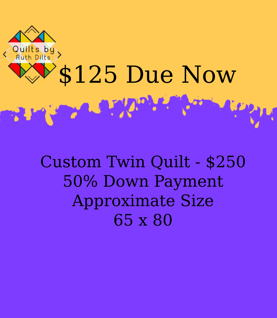 Custom Twin Quilt Design