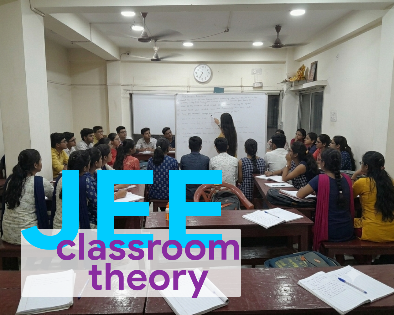 2 Year Offline Classroom JEE + Board Support