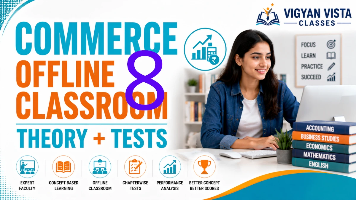 Commerce 1 Year class 8 Offline Classroom_Theory+Tests