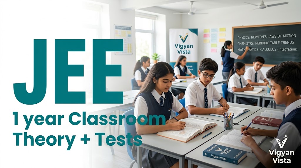 1 Year Offline Classroom JEE + Board Support