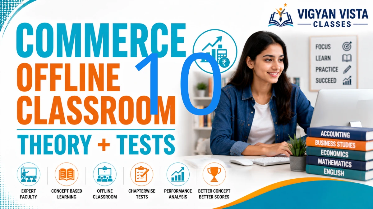 Commerce 1 Year class 10 Offline Classroom_Theory+Tests
