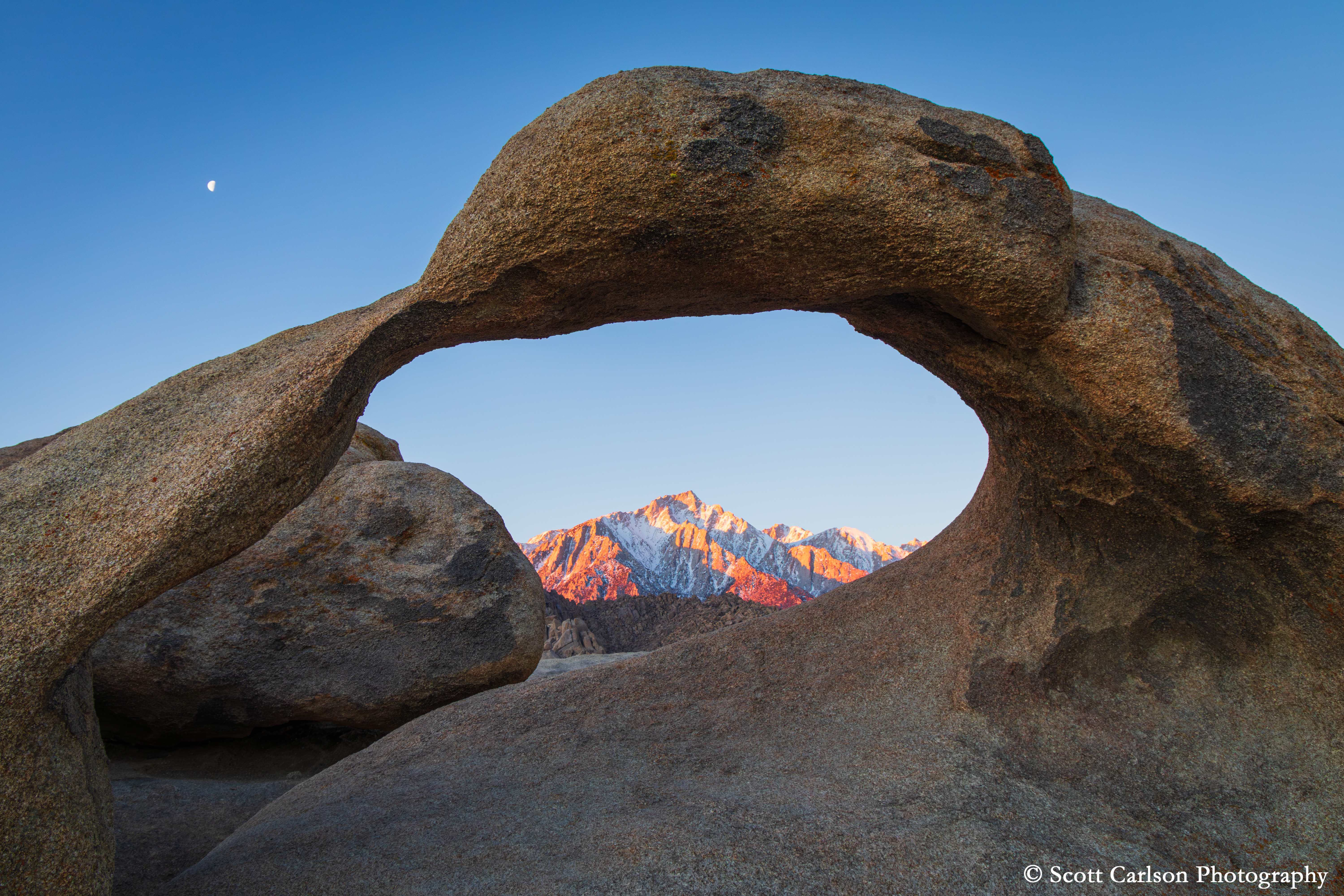 Mobius Arch and Lone Pine Peak Print