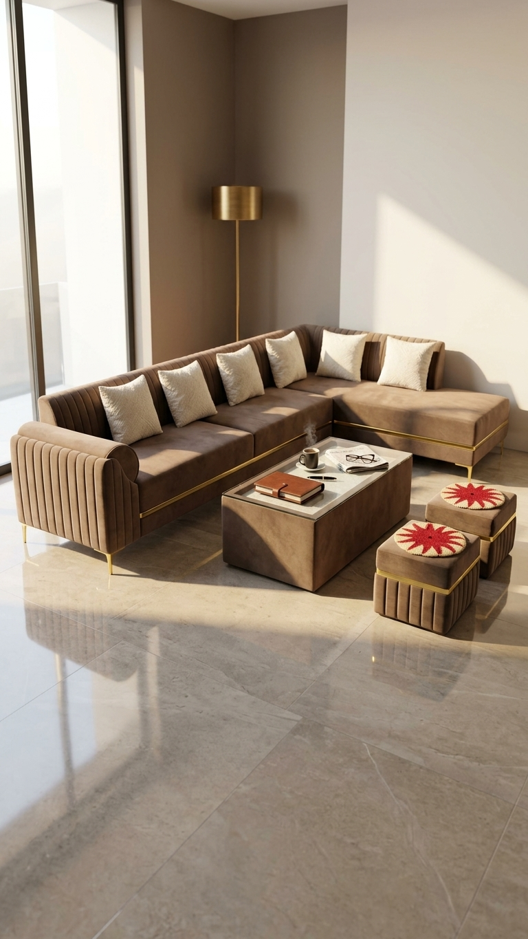 L Shap sofa