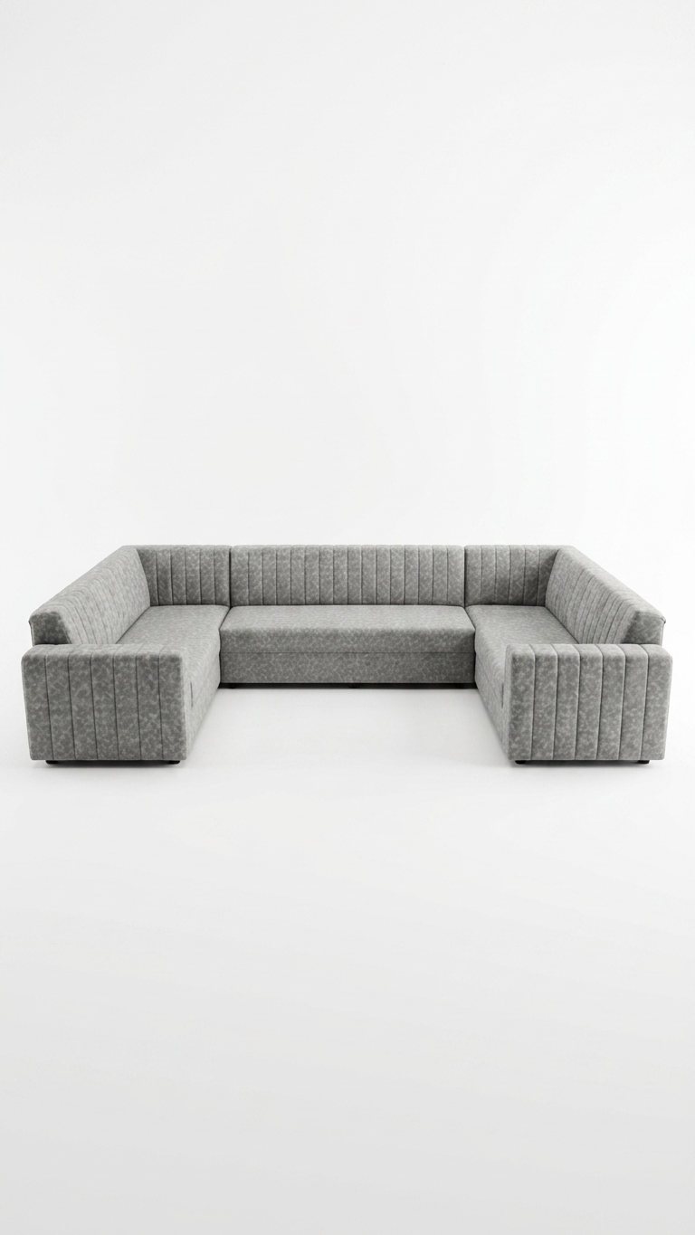 U Shap sofa