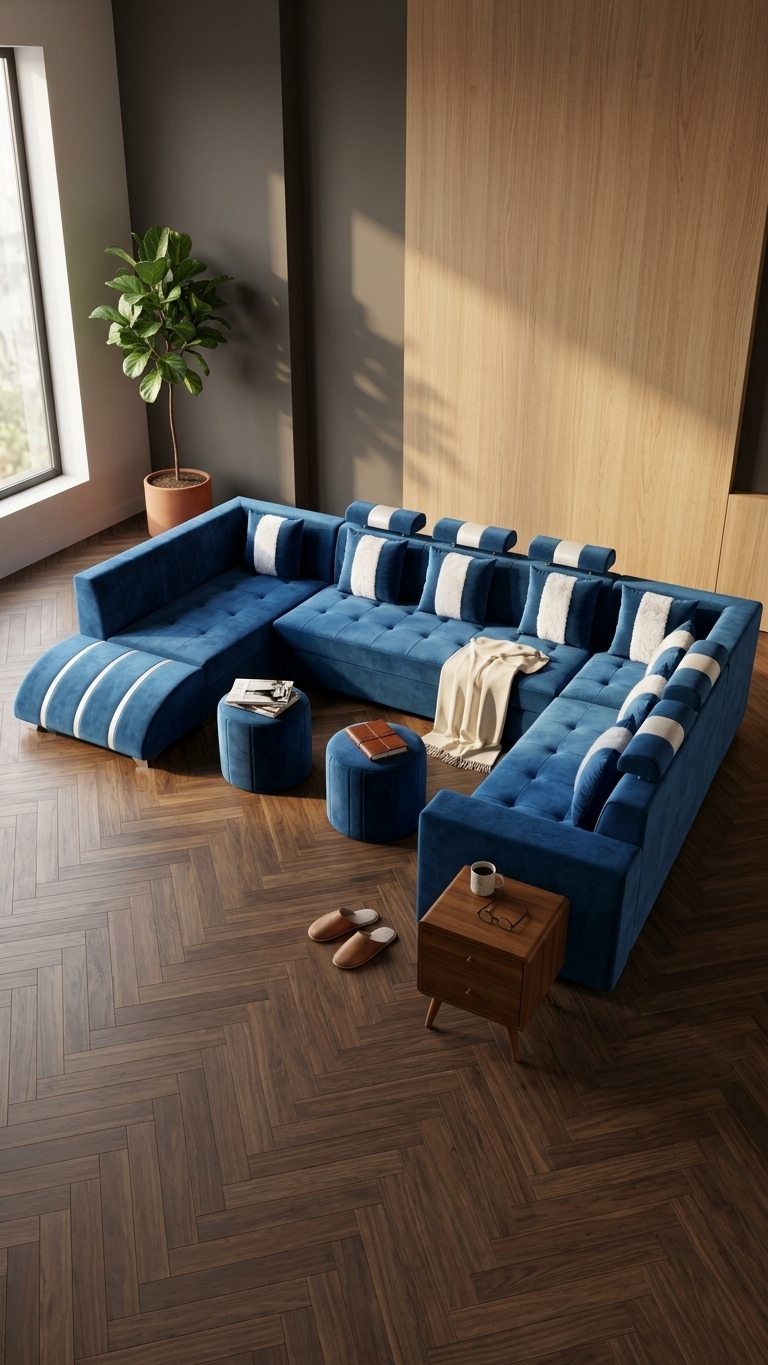 U Shap sofa