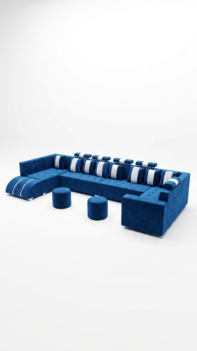 U Shap sofa