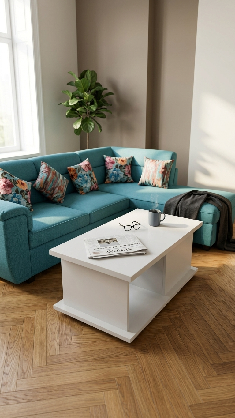 L shap sofa