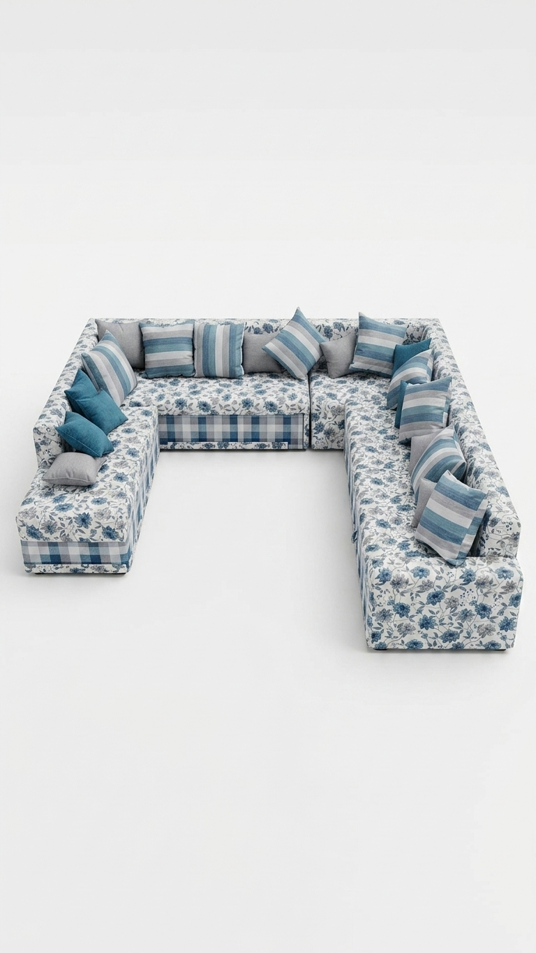 U Shap sofa
