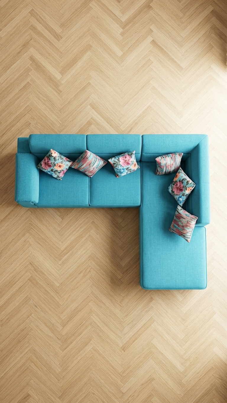 L shap sofa