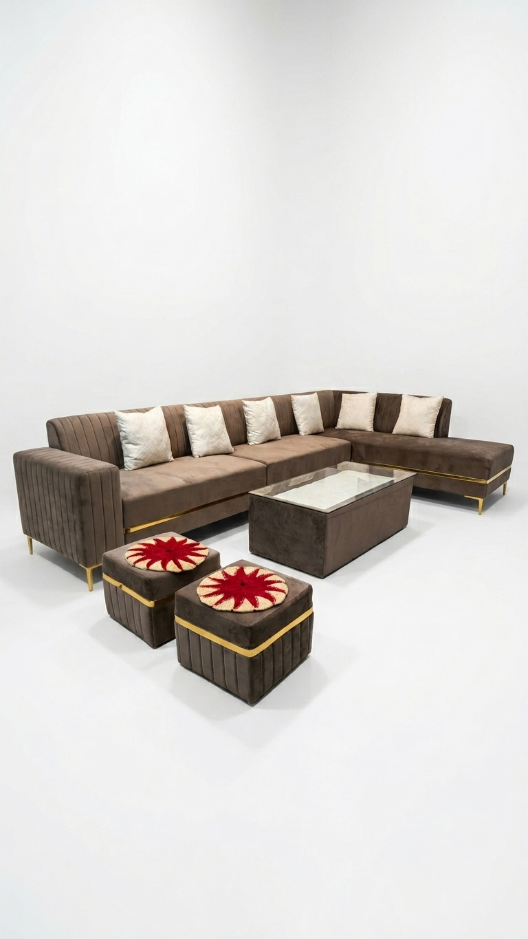 L Shap sofa