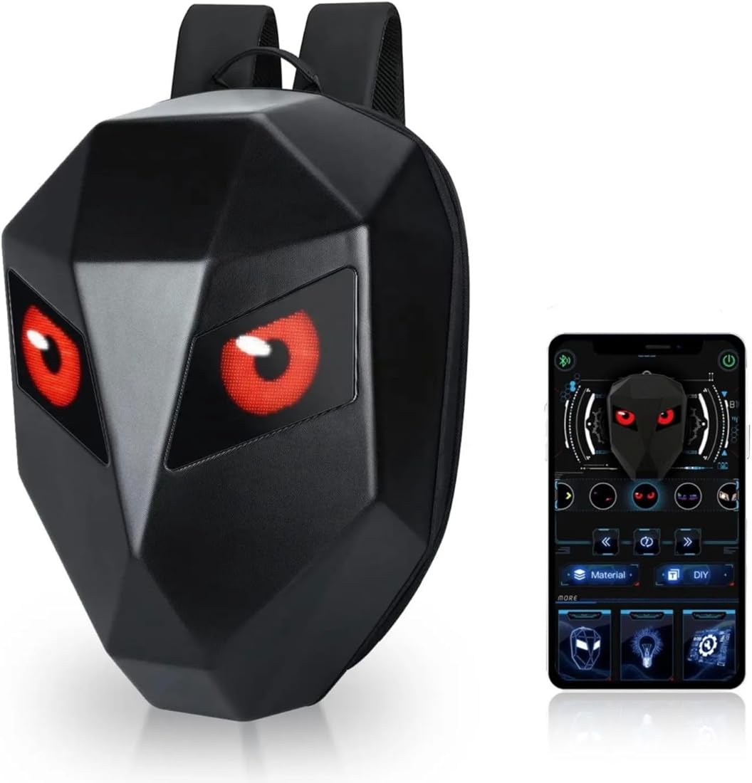 LED Display Backpack Smart Pixel Screen Bag | App Control LED Backpack for Travel School College