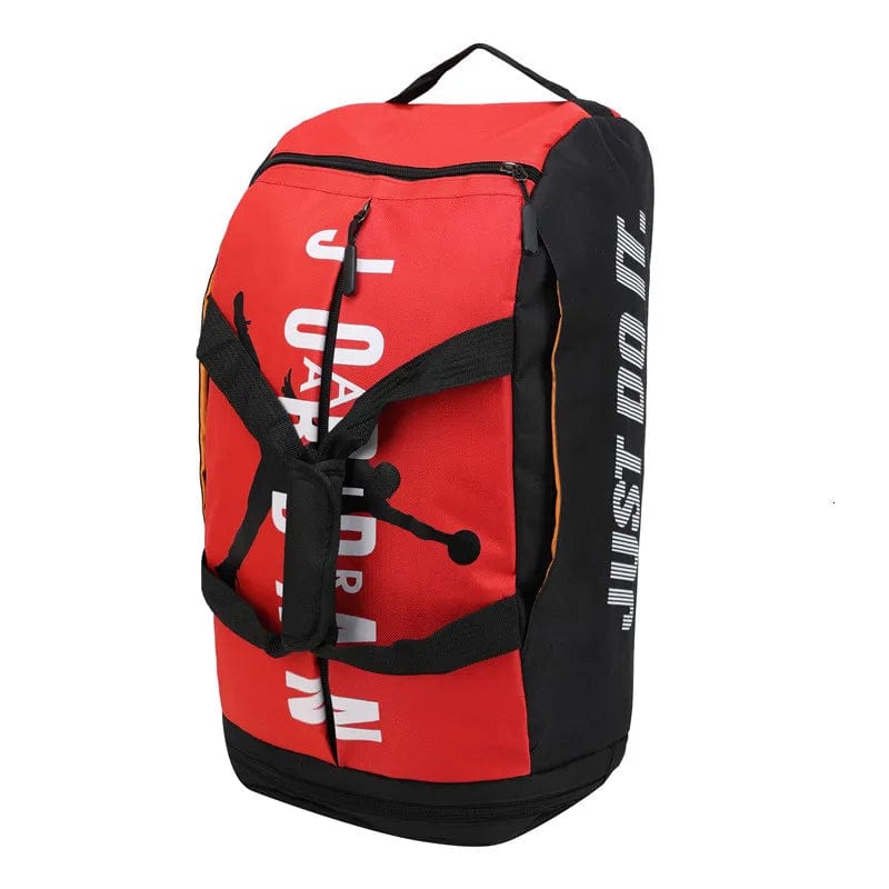 Jordan 2 in 1 Backpack & Duffel Bag - Red n Black
