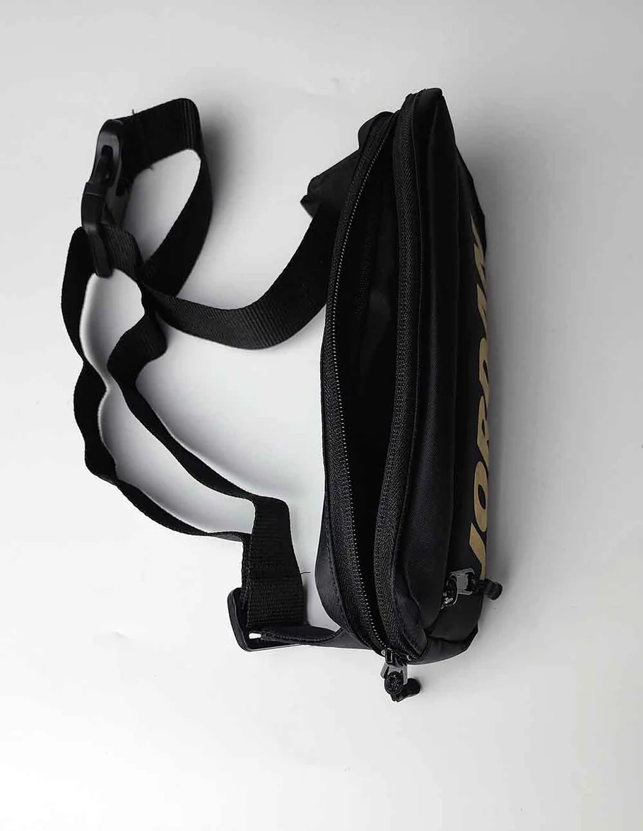 Jordan Waist & Cross Body Bag - Blue and BlackJordan Waist & Cross Body Bag - Blue and Black