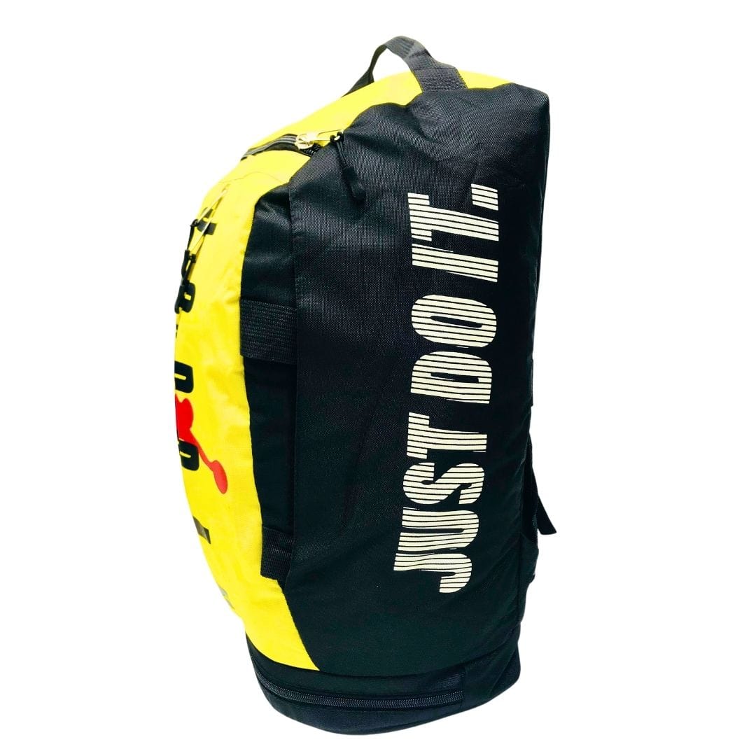 Jordan 2 in 1 Backpack & Duffel Bag - Yellow n Black