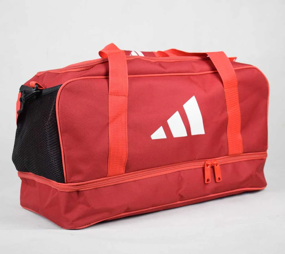 Ads Tiro League Duffle Bag With Shoe Compartment - Full Red