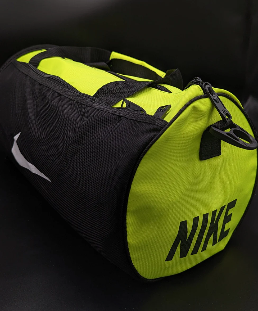 Duffle Bag NK With Shoe Compartment Fluroscent - 18 Inches