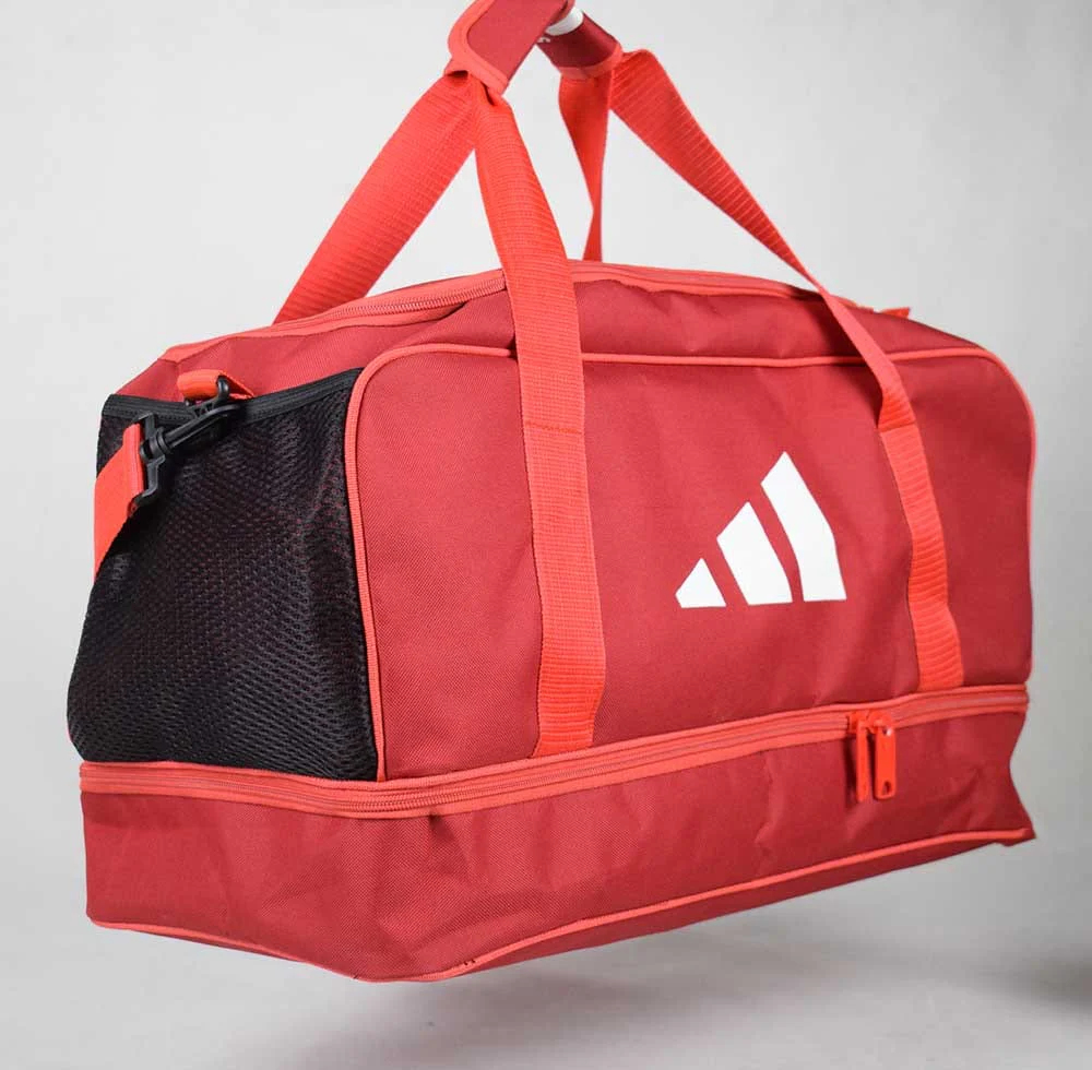 Ads Tiro League Duffle Bag With Shoe Compartment - Full Red