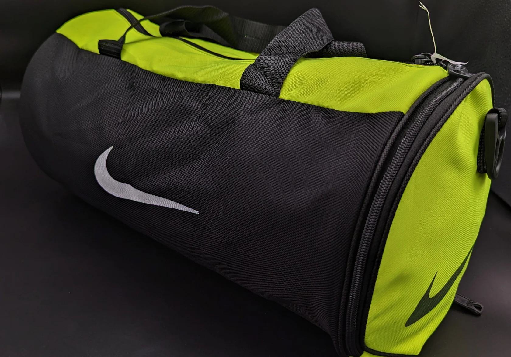Duffle Bag NK With Shoe Compartment Fluroscent - 18 Inches