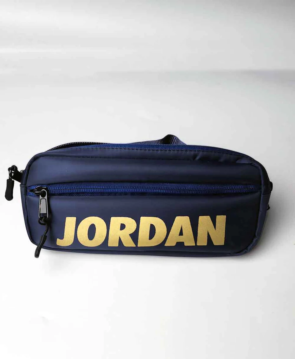 Jordan Waist & Cross Body Bag - Blue and BlackJordan Waist & Cross Body Bag - Blue and Black