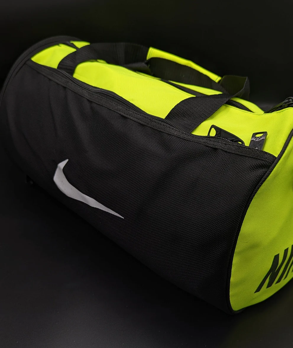 Duffle Bag NK With Shoe Compartment Fluroscent - 18 Inches