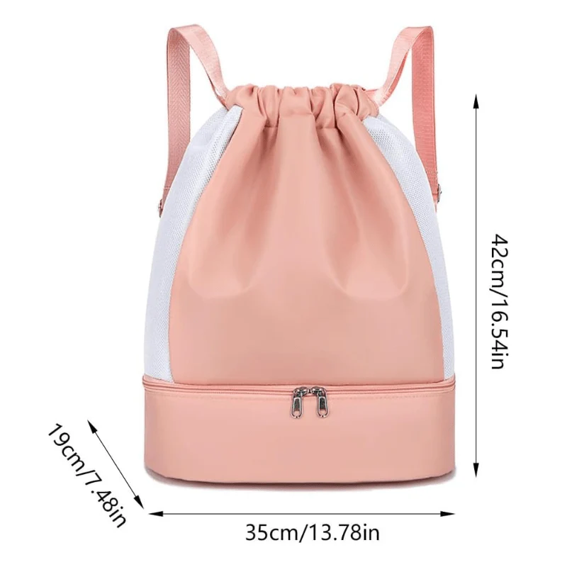 Fitness Bag Waterproof Sports Gym Backpack For Yoga, Swimming & Travel